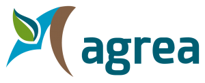 Agrea logo voor schermen